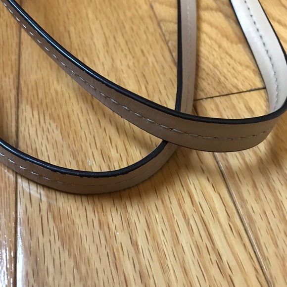 Coach Leather Logo Brown/ Tan Bag/ Tote - Picture 7 of 9